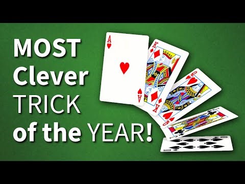 Most Clever Self-Working Card Trick of the Year! (Entangled Latin Squares!) 🤯