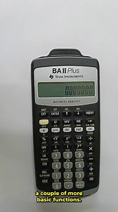 Boost your CFA⁄FRM skills with Texas Instruments BA II Plus- H...