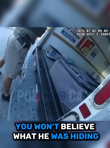 You Won't Believe What He Was Hiding #fyp #viral #police