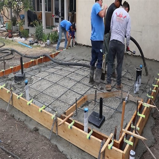 1M views · 6K reactions | DIY Concrete Foundation for a Room Addition | DIY & Crafts | Facebook