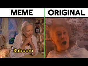 Granny Kaboom Kablow Original vs Meme