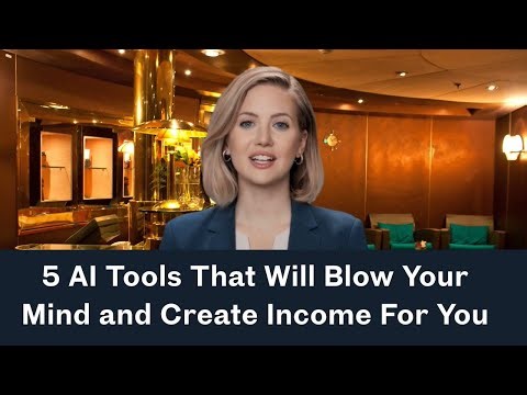 5 AI Tools That Will Blow Your Mind and Create Income For You. #moneytips, #financialfreedom, #money