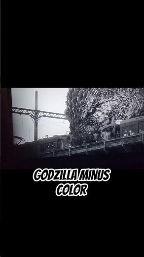 Godzilla Minus One Is terrifying in black and white #godzilla #godzillahistory