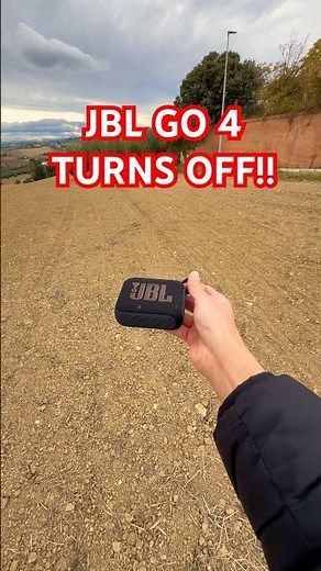 JBL go 4 turns itself off!
