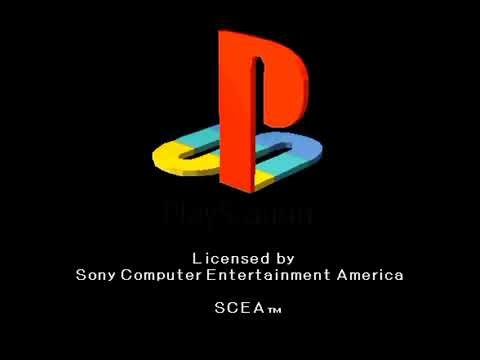 PlayStation 2 (PS2) Startup Sound Screen with PS1 Game [HD 4K Version, 1440p] (SCPH-90001 Slim)