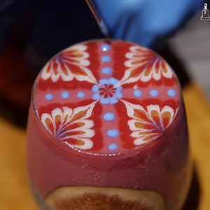 2M views · 7.5K reactions | Mind-Blowing, Drinkable Smoothie Art in Osaka 諾 | Hachiko District | Facebook