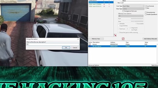 Cheat Engine Pointer Scanning Tutorial GH105
