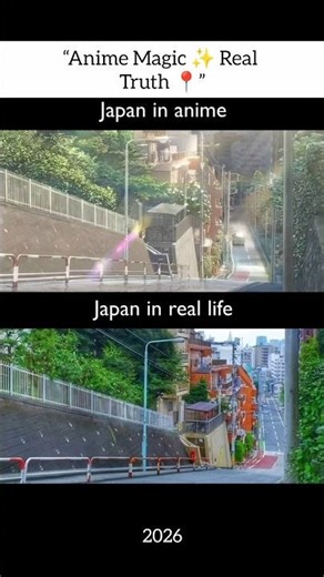 Anime vs Reality 😳 Japan Looks Different!