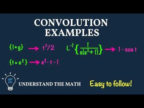 Convolution Examples (Laplace Transforms Step-by-Step Solutions)