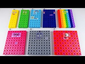 Let's Build Up Custom Numberblocks 30-100 Playset | Unboxing New DIY Numberblocks Toys 2026