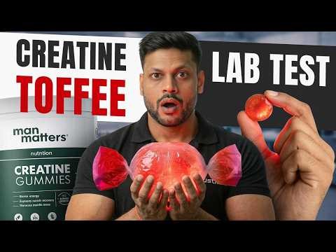🔥 3 Gummies = 3g Creatine? | Man Matters Creatine Gummies Lab Test