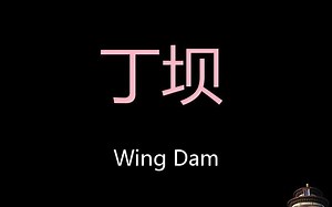 丁坝 Chinese Pronunciation wing dam