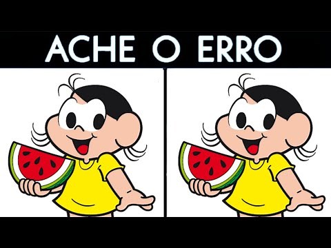 Encontre os 7 Erros na Turma da Mônica |parte 2| Jogo Dos 7 Erros