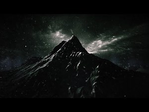 Mountain Snowstorm Sounds to Relax and Fall Asleep | Dimmed Screen Blizzard Animation