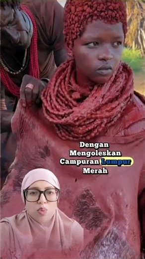 In Himba culture, brides are adorned with otjize #facts #culture #traditional