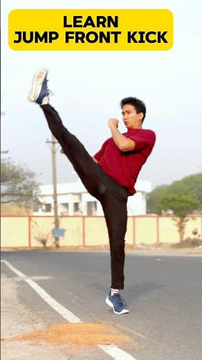 ‼️Deadliest jump front kick ❌tutorial