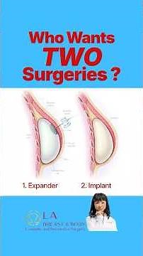 Tissue expanders: Do YOU want one or two surgeries for breast reconstruction? #shorts #breastcancer
