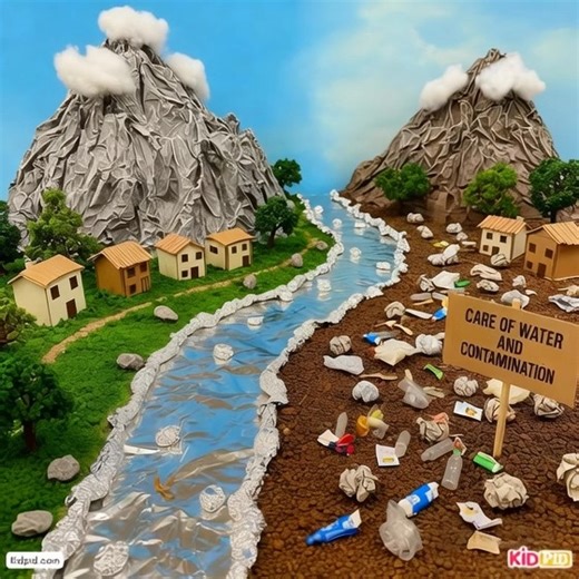 water Pollution Project | Crazzy Crafts