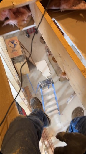 Ethan Gibson | Part 3 of 100 - DIY Mud Room Remodel: Adding a Custom Ship’s Ladder to Access the Finished Loft Space Above the Laundry/Mudroom/Garage.... | Instagram