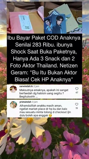 Title:COD 283K cuma dapet ini?! POV ibu auto shock😳📦COD paket | belanja online | viral #trending
