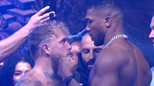 Jake Paul mocks Anthony Joshua’s ‘chicken legs’ ahead of Netflix showdown as rival vows to ‘end’ his career