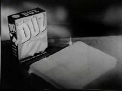 DUZ Detergent TV Commercial - 1953