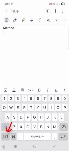 How to type caret symbol on android phone #android #howto #caretsymbol