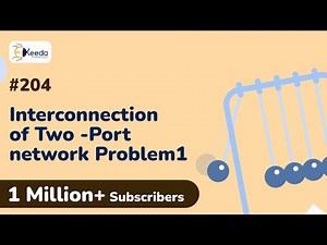 Interconnection Of Two Port Network Problem 1 | Two Port Network Analysis in EXTC Engineering