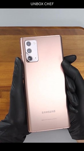 Unboxing Samsung Galaxy Note 20: A Deep Dive
