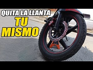 How to Change a Motorcycle Tire Tutorial