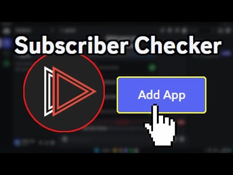 How To Add Subscriber Checker Bot To Discord