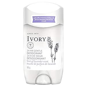 Gentle Ivory Aluminum Free Deodorant, Hint of Lavender, 2.4 oz
