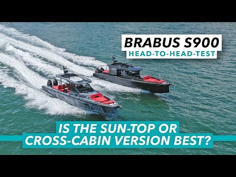 Brabus Shadow 900 review | Sun-Top and Cross-Cabin versions go head-to-head | Motor Boat & Yachting