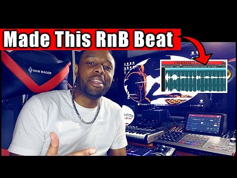 How I Make RnB Sample Beats - MPC Software Tutorial