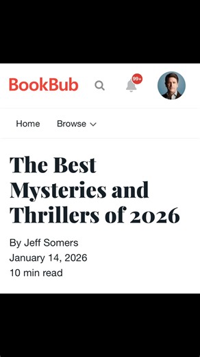 Very cool to see COLD ZERO (Feb 10) named to BookBub's "Best Mysteries and Thrillers of 2026." Ward Larsen and I can't wait for you to read it! More info here: https://bradthor.com/book/cold-zero/ | Brad Thor