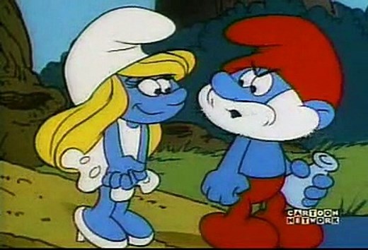 Smurfs Season 4 episode 13 - The Incredible Shrinking Wizard