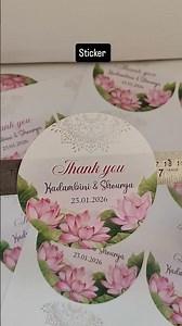 Personalized Wedding Sticker Designs & Premium Printing #sticker #design #print #wedding