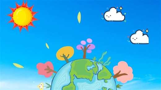 🌸世界地球日《我们是大自然的孩子》山海有爱，天地有灵，每一次脉动彼此都有共鸣，让我们珍爱地球，保护环境，与自然和谐共生