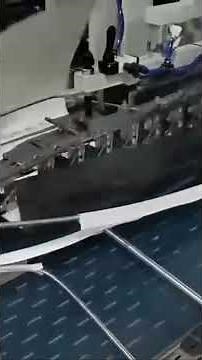 Two sheet paper bag machine with holes