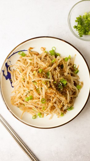 Christie Lai on Instagram: "Easy 10-min. Korean Bean Sprout Salad [recipe link in bio]. Crunchy bean sprouts seasoned in a simple and flavourful sesame garlic soy sauce. This is a popular Korean side dish that is served at many Korean restaurants and households. It’s usually eaten with steamed rice with other Korean side dishes. 📝 Full recipe is linked in my bio! Click the recipe image. If you don't see an image for this dish, use the search tool. Then click "JUMP TO RECIPE" for measurements. M