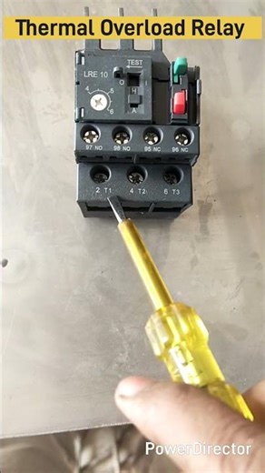 How Thermal Overload Relay Works | OLR Wiring with Contactor (Complete Guide)OLR Wiring