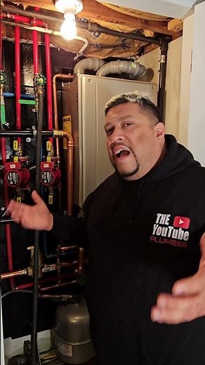 WHY IS IMPORTANT TO PURGE THE ZONES #boilerinstallation #hvac #hvactechnician #plumbing