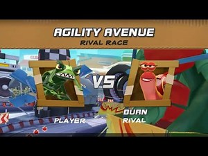 Hardcase Vs Burn! - Turbo Fast Gameplay