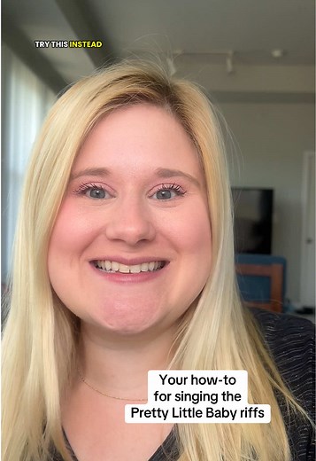 Your how to for singing the Pretty Little Baby riffs! 🎤✨🫶🏻 Watch this video again, give it a pause and try to sing these faster and faster! Comment below if this helped you and follow along for more singing tips!⬇️🩷 #singinglessons #vocalcoach #prettylittlebaby #prettylittlebabychallenge #riffs #riffchallenge #howtosing