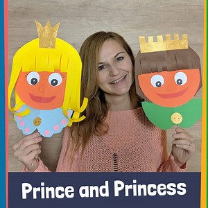 2.9M views · 3.1K reactions | Prince and Princess craft :-) | Paper Magic | Facebook