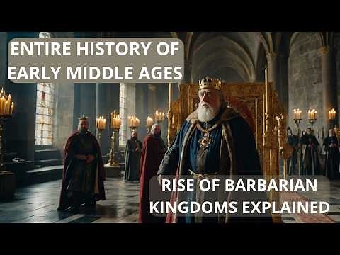 The ENTIRE History Of Early Middle Ages: Rise of Barbarian Kingdoms EXPLAINED