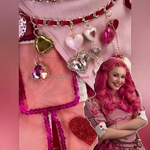 Descendants The Rise of Red Queen of Hearts Bridget Disney Cosplay Costume - Trustedeal.com #cosplay
