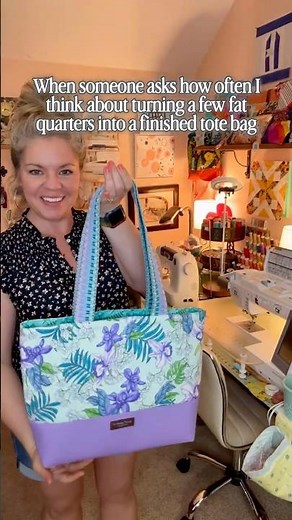 Turn Fat Quarters Into a Beautiful Tote Bag