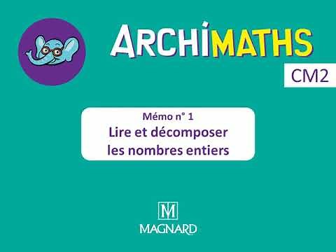 Lire et décomposer les nombres entiers