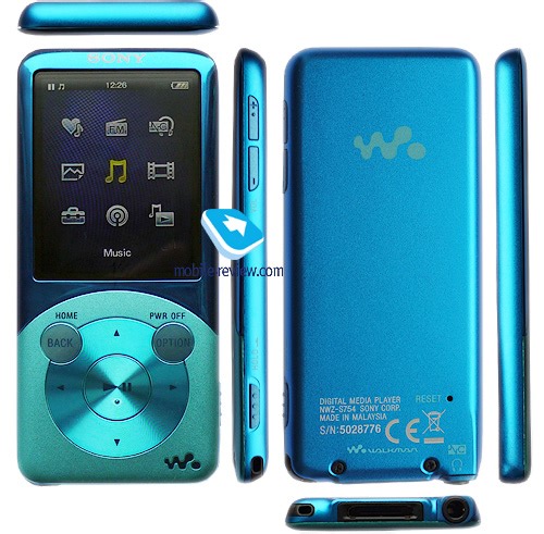 Mobile-review.com Обзор плеера Sony Walkman NWZ-S754